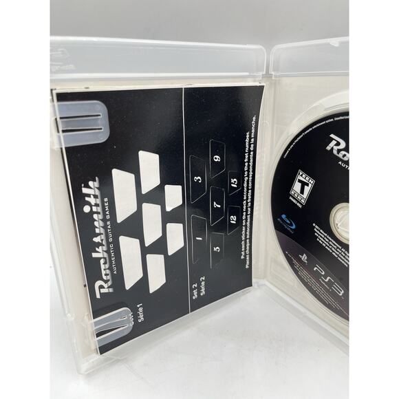 Rocksmith Sony PlayStation 3 Ubisoft 2011 Rated T with Manual No Cable - Picture 5 of 7